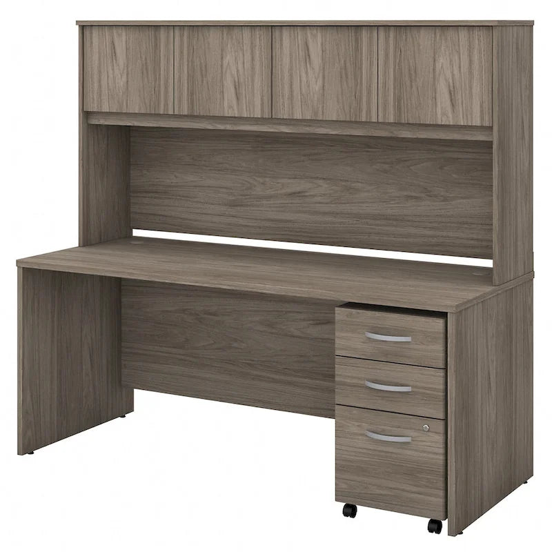 Bureau 72W Studio C avec huche et tiroirs de Bush Business Furniture