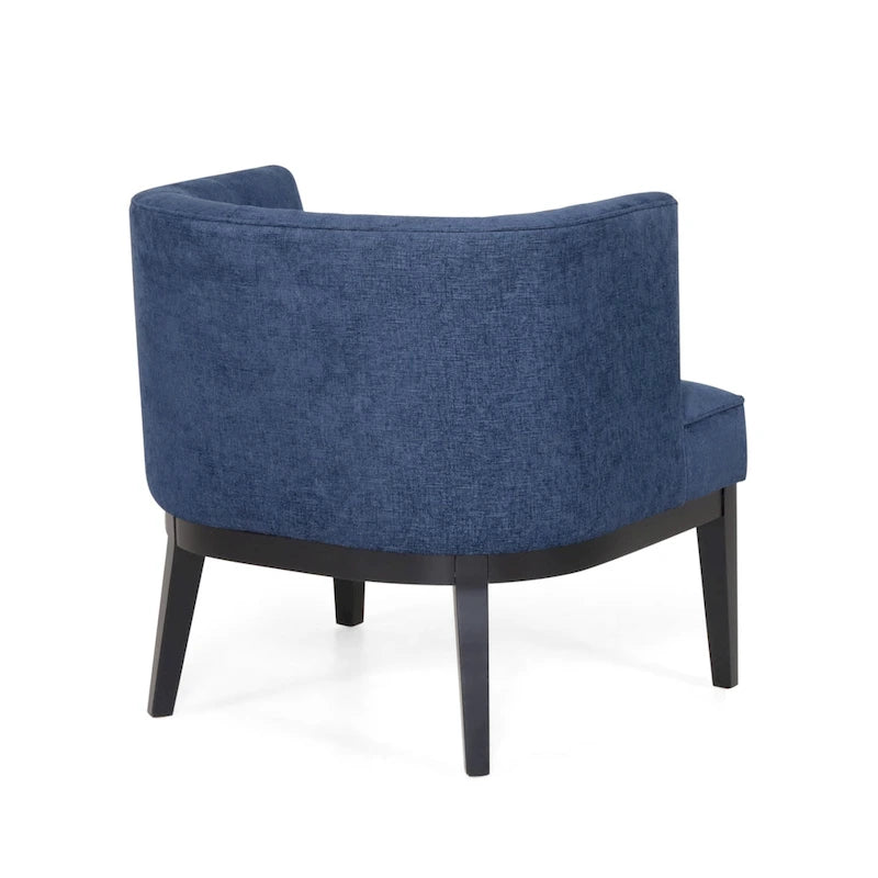 Fauteuil d'appoint capitonné Clough en tissu ou similicuir par Christopher Knight Home