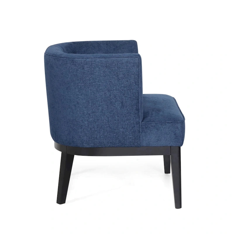 Fauteuil d'appoint capitonné Clough en tissu ou similicuir par Christopher Knight Home