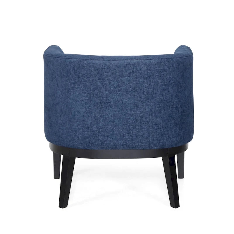 Fauteuil d'appoint capitonné Clough en tissu ou similicuir par Christopher Knight Home