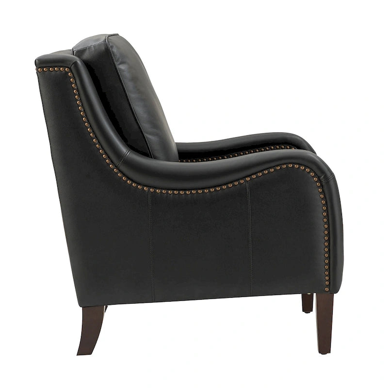 Ensemble de fauteuils de salon confortables (deux pièces), pieds de chaise en bois massif