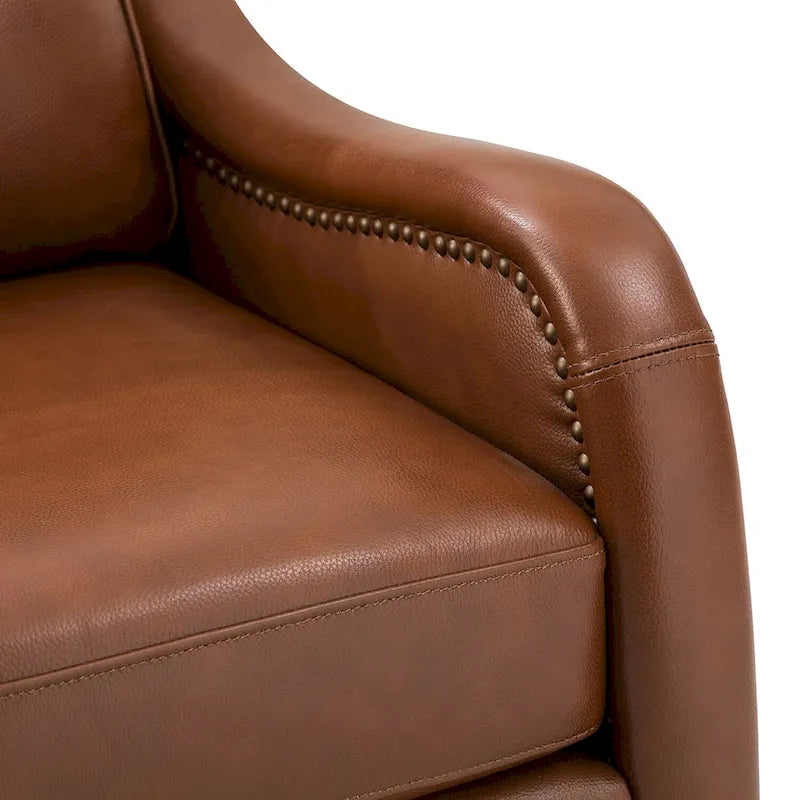 Ensemble de fauteuils de salon confortables (deux pièces), pieds de chaise en bois massif