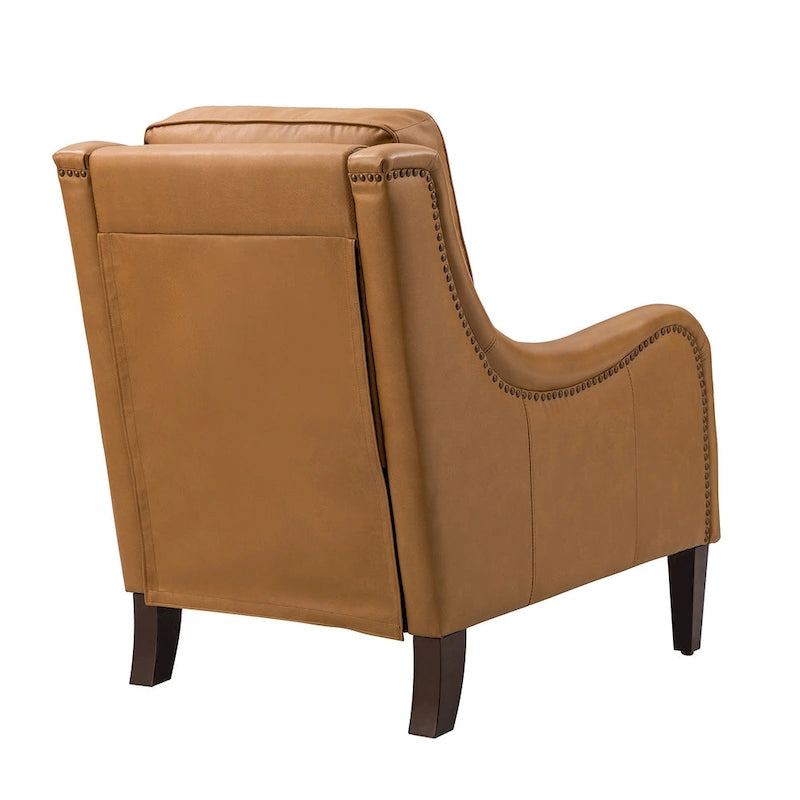 Ensemble de fauteuils de salon confortables (deux pièces), pieds de chaise en bois massif