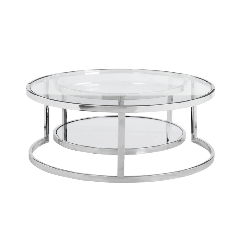 Tables basses gigognes rondes 2-en-1