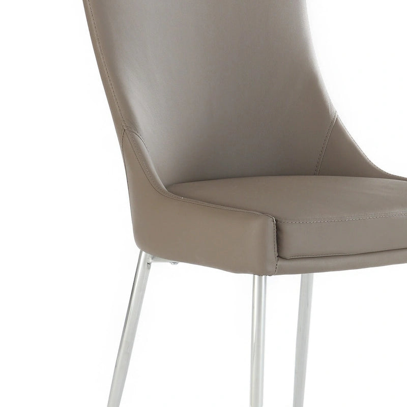 Chaises de salle à manger design, deux chaises par ensemble