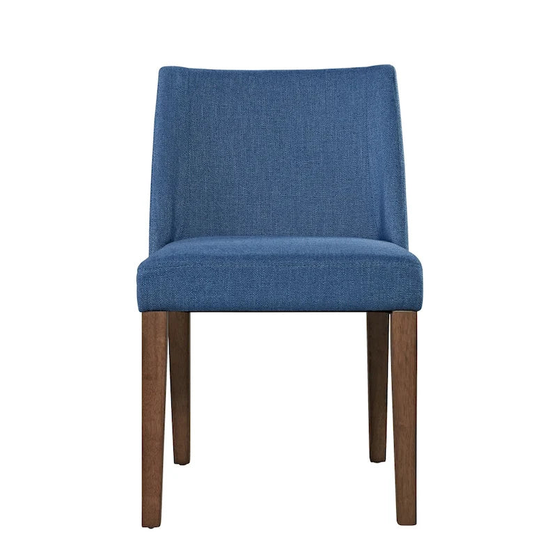 Ensemble cinq pièces table et chaises en noyer satiné