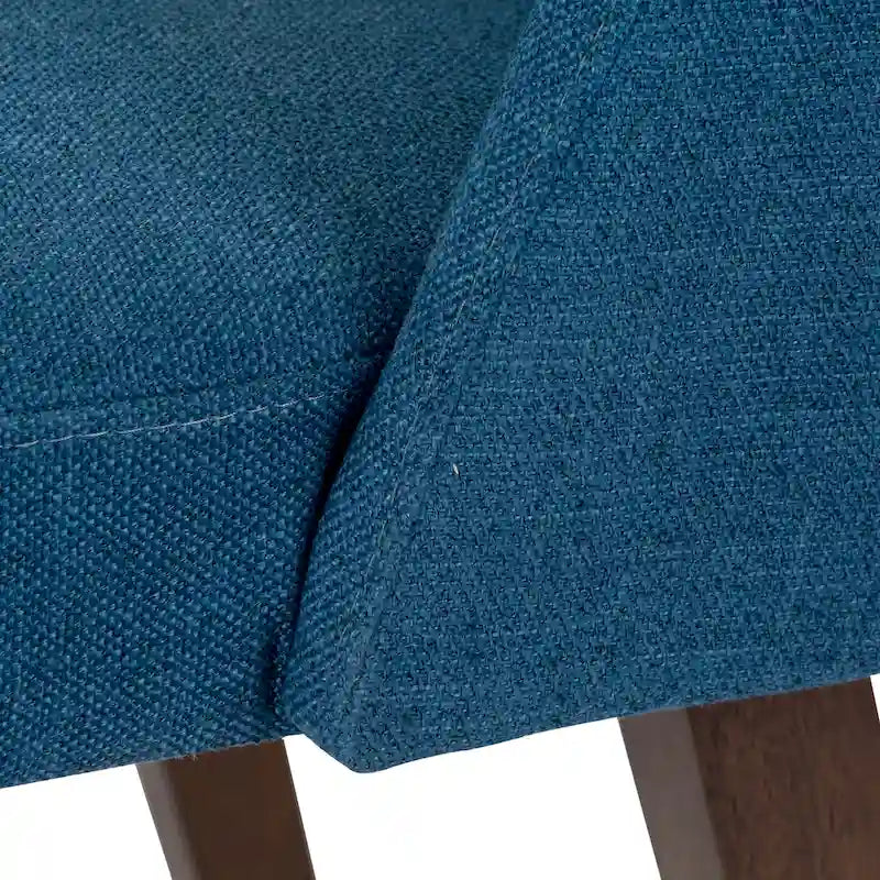 Ensemble cinq pièces table et chaises en noyer satiné