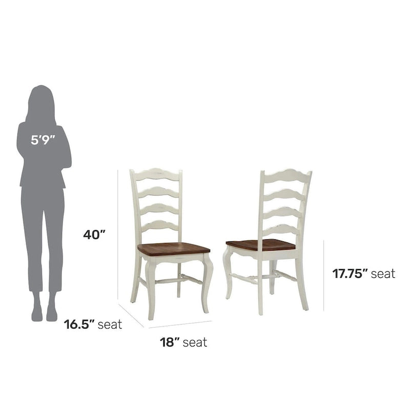 Deux ensembles de chaises