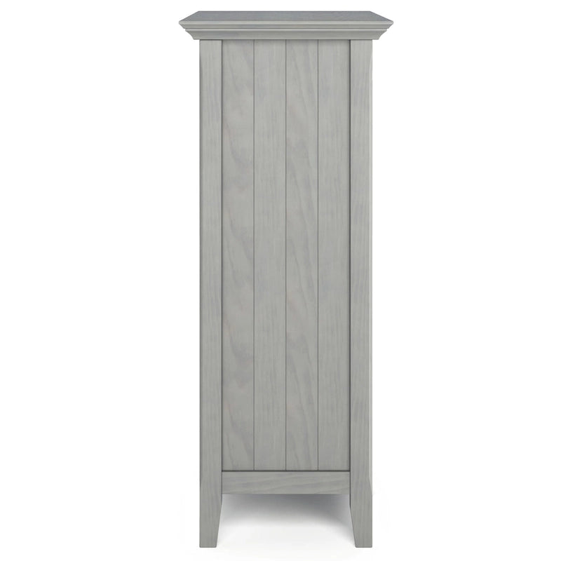 WYNDENHALL Normandy Armoire de rangement en bois massif 39 po - 39 larg. x 17 prof. x 42,2 haut.