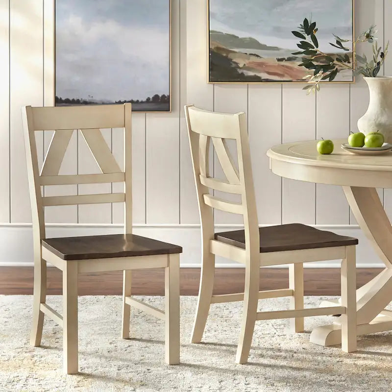 Chaises de salle à manger style rustique Vintner Simple Living (lot de 2)