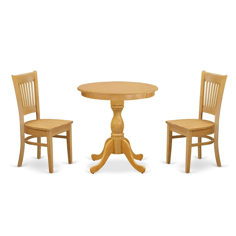 C'est un ensemble table et chaises de salle à manger trois pièces qui allie les styles de mobilier oriental et occidental.
