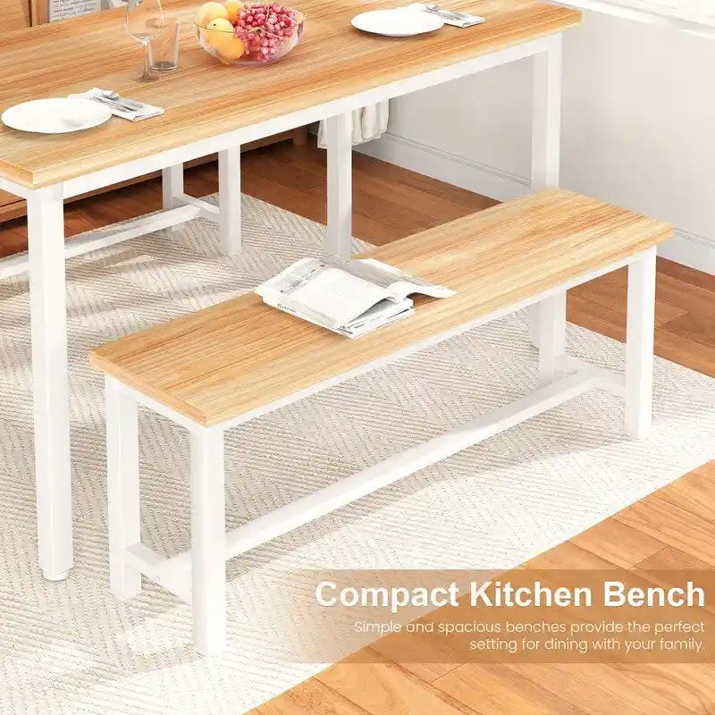 Ensemble de deux chaises de salle à manger de style industriel, ensemble de deux chaises de salle à manger en bois et acier.